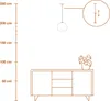 OSRAM Decor Cardboard Ball lampada a sospensione marrone in Anteprima dell’immagine prodotto 9