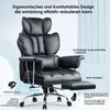 Bürostuhl mit Fußstütze - Ergonomischer Schreibtischstuhl Produktbild-Vorschau 4