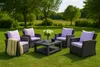 Coussins d'assise 56x52x7, coussins de dossier 56x50 violet Voir les images du produit 13
