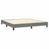Design Möbel Boxspringbett mit Matratze Dunkelgrau 180x200 Produktbild-Vorschau 3