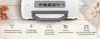 A vacuum sealer machine with various features highlighted by icons and text. Náhľad obrázku produktu