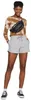 Nike W Nsw Essntl Flc Hr Short Ft Dk Grey Heather/White M Produktbild-Vorschau 14