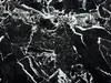 BELIANI Esstisch Schwarz Gold 80 x 140 cm V-förmige Füße Produktbild-Vorschau 10