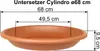 MePla - Untersetzer Cylindro ø 68 terra Produktbild-Vorschau 2