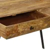 Scrivania con cassetti in legno massiccio di mango Anteprima dell’immagine prodotto 11