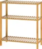Étagère de rangement en bambou 66 x 58 x 26 cm 3 niveaux Voir les images du produit 3