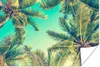 MuchoWow® Poster Palmen - Himmel - Sommer 30x20 cm - Produktbild-Vorschau 1