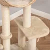 PawHut kattenboom, 100 cm, krabpaal met kattenhol, sisal, Productafbeelding-voorbeeld 8