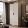 Kippschrank AUREL KASCHMIR 2D2S mit Schubladen, Gold Chrom Produktbild-Vorschau 2