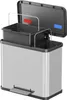 Hailo 0630-200 Öko Duo Plus L Pedaalemmer 17+9L RVS/Zwart Voir les images du produit 12