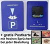 Mitlaufende Parkscheibe batteriebetrieben + gratis Produktbild-Vorschau 1