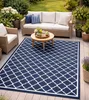 Outdoor Teppich 160x230 Wasserdicht - Balkon Terrasse Produktbild-Vorschau 4