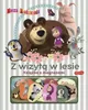 Masza i Niedźwiedź Z wizytą w lesie Książka z magnesami Podgląd zdjęcia produktu 1