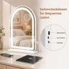 Luster do makijażu COSTWAY z oświetleniem, 55x40 cm, z 3 Podgląd zdjęcia produktu 6
