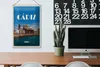Blechschild Reise 20x30cm Retro Cadiz Spain Altstadt Meer Produktbild-Vorschau 4