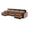 A U-shaped sectional sofa with a chaise lounge on each end, shown against a white background. Produktbild-Vorschau