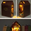 MODFU 3D Puzzle,Buchstützen aus Holz, DIY Book Nook Kit, Produktbild-Vorschau 12