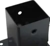 Pfostenträger Quadrat 4 Stk. 81x81 mm Pulverbeschichteter Produktbild-Vorschau 9