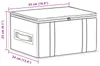 vidaXL Opbergbox met transparant bovenraam, 6 stuks, 33,6 Productafbeelding-voorbeeld 8