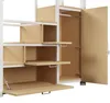 Letto a castello Flieks 140x200 cm con armadio e vani Anteprima dell’immagine prodotto 7
