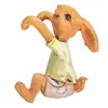 Clayre & Eef Figur Kaninchen 5x5x9 cm Braun Gelb Polyresin Produktbild-Vorschau 1