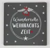 Kork-Untersetzer ca. 9,5x9,5 cm 4 Designs sortiert | Produktbild-Vorschau 7