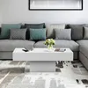 ML-Design Couchtisch mit 2 Staufächern, 110x60x40 cm, Weiß Produktbild-Vorschau 1