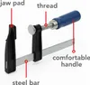 Morsetto a vite Toolland per hobbisti, morsetto, tenditore, Anteprima dell’immagine prodotto 6