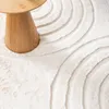 Hochflor Teppich Rund - Carvy Arches Creme Produktbild-Vorschau 3