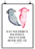 Mr. & Mrs. Panda Bild Axolotl Freundin DIN A5 - Weiß - Produktbild-Vorschau 1