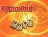 The cover of the Rummikub Wort board game, featuring the game's logo and four tiles spelling out 'WORT'. Náhľad obrázku produktu