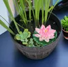 Jinfa 1 Blumenkübel aus Kunststoff in Holzoptik | Farbe: Produktbild-Vorschau 3