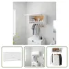 The Living Store Kleiderschrank Weiß 70x32,5x35 cm Produktbild-Vorschau 10