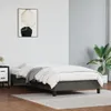 vidaXL Bettgestell Grau 80x200 cm Kunstleder - Bettgestell Produktbild-Vorschau 2