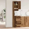 vidaXL Credenza da cucina con cassetti e ripiano in legno Anteprima dell’immagine prodotto 4