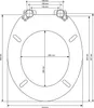 WC-Sitz mit Absenk-Automatik, Soft-Close, Universell Produktbild-Vorschau 6