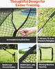 Cage de frappe de baseball SucceBuy (semi-circulaire) Filet Voir les images du produit 4