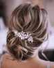 Braut Haarschmuck,Kristall Haar Reben Blume Blatt (Gold) Produktbild-Vorschau 1
