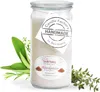 Candle Factory Mini Jumbo, Rund, Elfenbein, Kräuter, 70 h, Produktbild-Vorschau 3