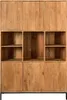 Starfurn - Fächerschrank Madison XL Natur - 135 cm Produktbild-Vorschau 2