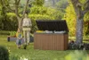 Zahradní box Darwin 662 L - 142,5 x 65,3 x 89,5 cm - hnědý Náhled obrázku produktu 2