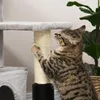 PawHut Kratzbaum Katzenbaum mit Massageecke Katzenhöhle Produktbild-Vorschau 7