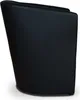 Sessel mit Hocker - Schwarz - 75x79x64 cm B/H/T - Produktbild-Vorschau 11