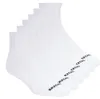Skechers uni sokken, 6-pack, enkellengte, wit, maat: L Productafbeelding-voorbeeld 1