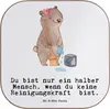 Mr. & Mrs. Panda Getränkeuntersetzer Reinigungskraft Herz - Produktbild-Vorschau 1