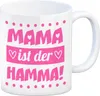 Mama ist der Hamma Kaffeebecher zum Muttertag in rosa Produktbild-Vorschau 1