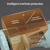 Automatischer elektrischer Bleistiftspitzer mit 3 Spitzen, Produktbild-Vorschau 9