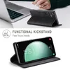 Samsung Galaxy S23 FE Hülle, Retro Kunstledertasche Stand Produktbild-Vorschau 2