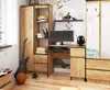 PC stôl KALRION - dub craft, pravé prevedenie Náhľad obrázku produktu 3