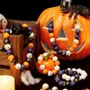 120 Stück Halloween Holzperlen für Armbänder,16mm Perlen Produktbild-Vorschau 4